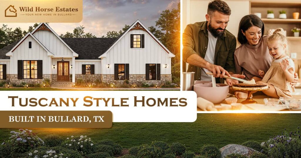 Tuscany Style Homes, Built in Bullard, TX